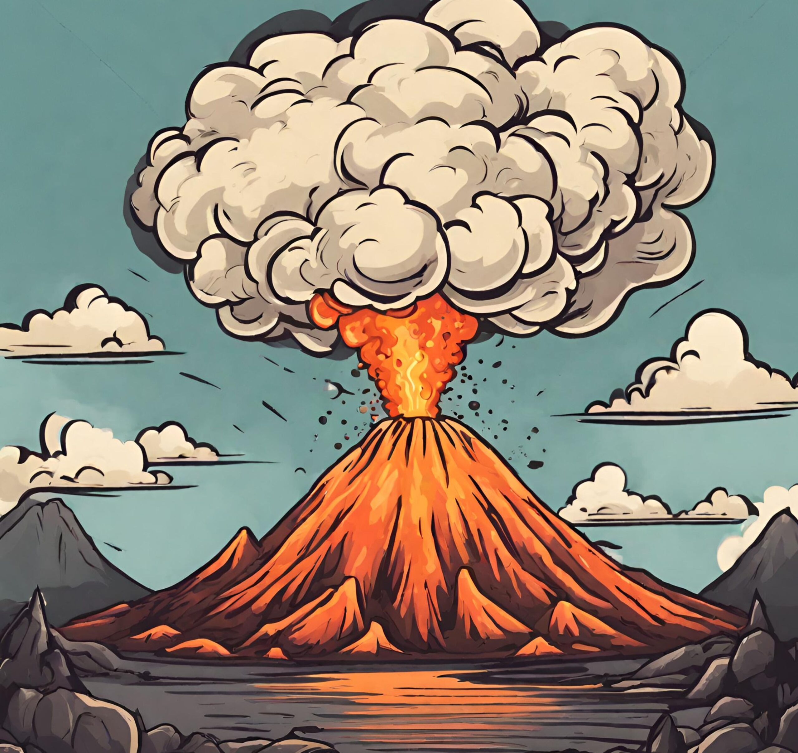 How to make your very own volcano!